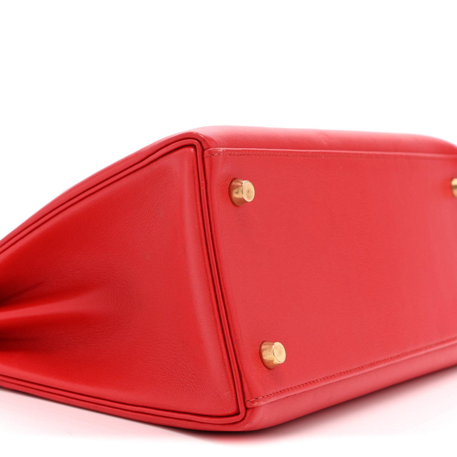 Hermes Swift Kelly Retourne 28 Rouge Vif 9 of 10