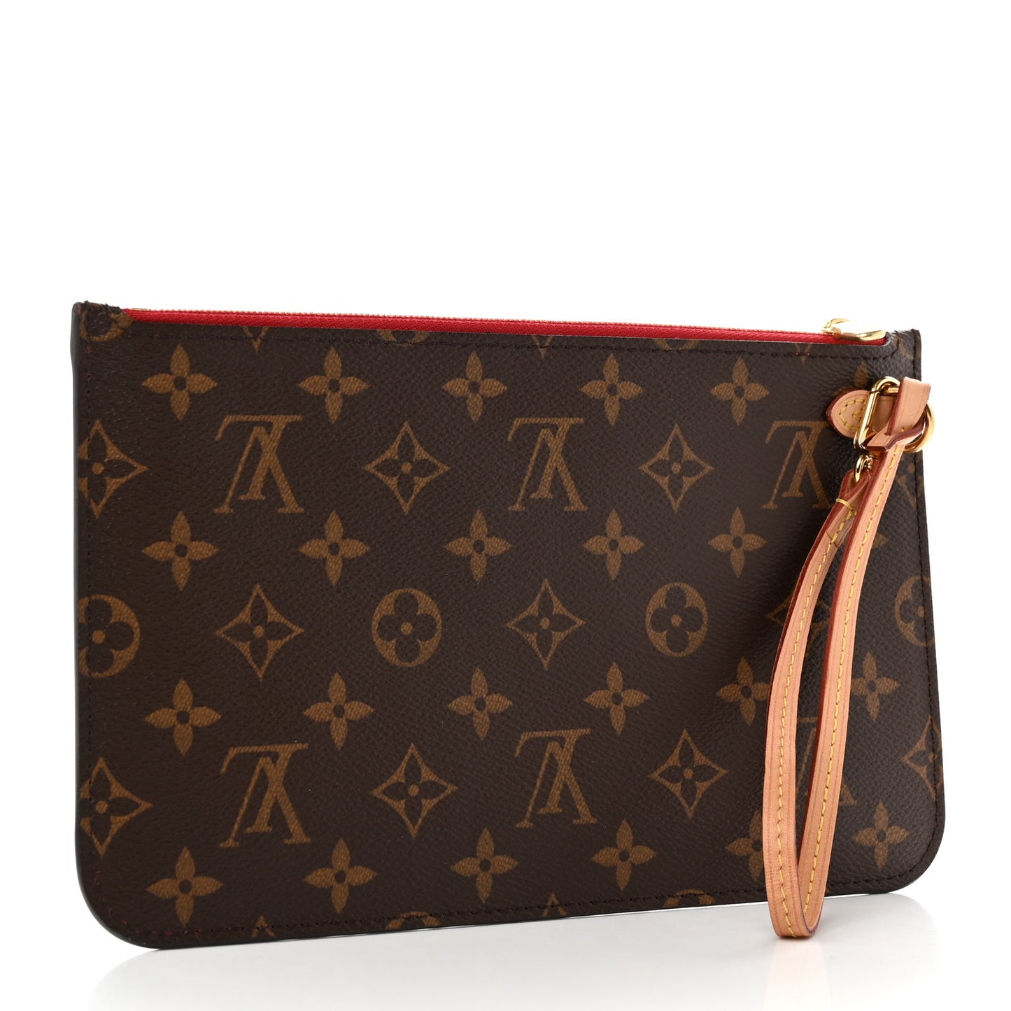 Monogram Neverfull MM GM Pochette Cherry