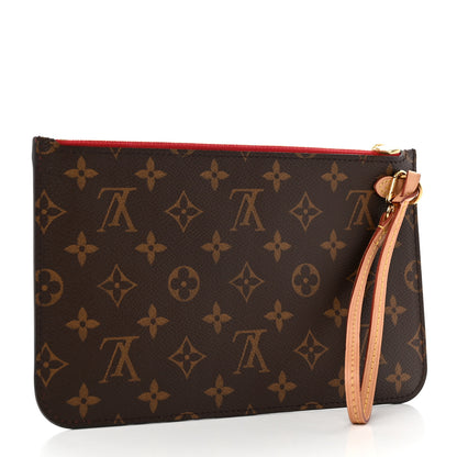 Louis Vuitton Monogram Neverfull MM GM Pochette Cherry 3 of 6