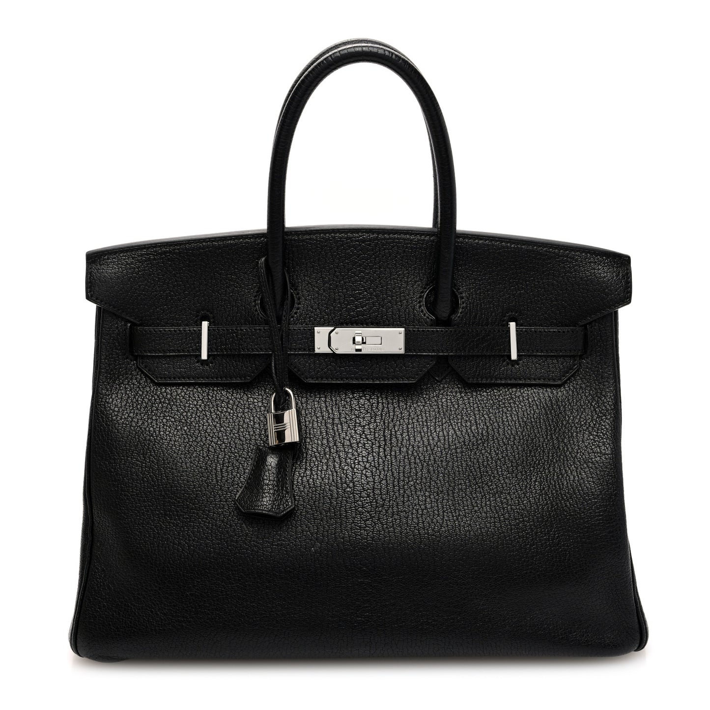 Chevre de Coromandel Birkin 35 Black