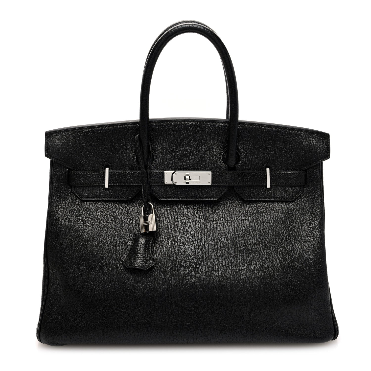 Hermes Chevre de Coromandel Birkin 35 Black 1 of 10