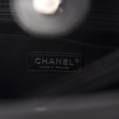 Chanel Grained Calfskin Suede Small Neo Executive Shopper Tote Black 15 of 17
