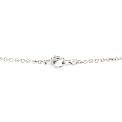 Mikimoto 18K White Gold Black South Sea Pearl 9mm Station Necklace 5 of 5