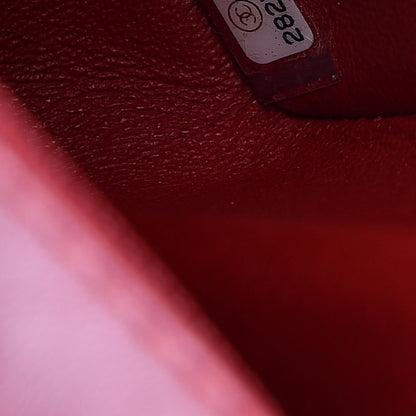 Chanel Aged Calfskin Quilted 2.55 Reissue Mini Flap Red 9 of 10