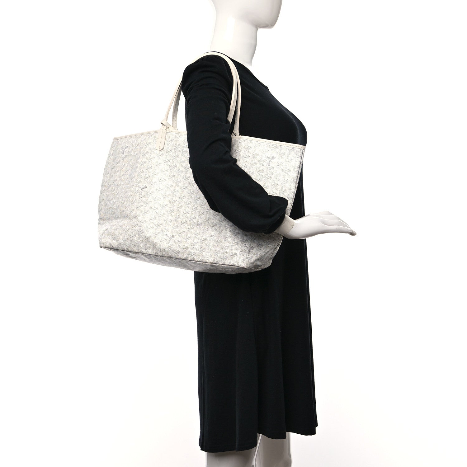 Goyard Goyardine Saint Louis PM White 2 of 11