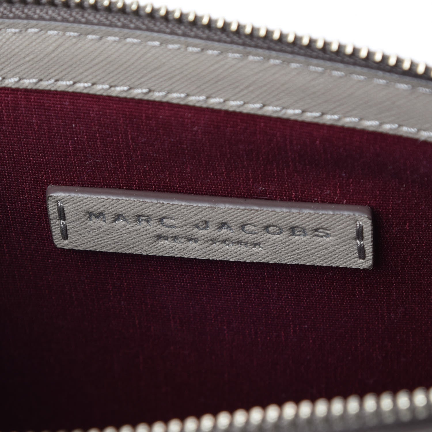 Marc Jacobs Saffiano Medium Madison Flap Crossbody Bag Cement 8 of 9