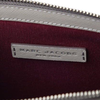 Marc Jacobs Saffiano Medium Madison Flap Crossbody Bag Cement 8 of 9