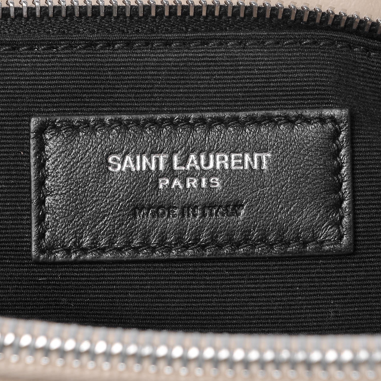 Saint Laurent Calfskin Y Quilted Monogram Large Loulou Shopper Nude Powder 8 of 9