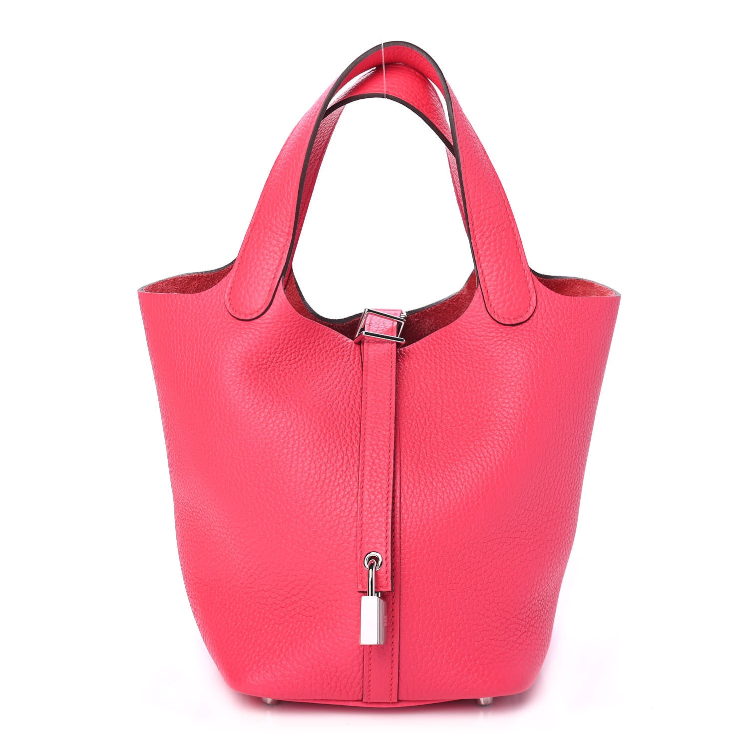 Hermes Taurillon Clemence Picotin Lock 18 PM Rose Extreme 1 of 4