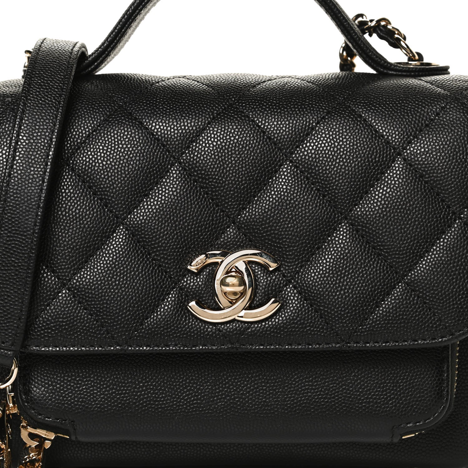 Chanel Caviar Quilted Small Business Affinity Flap Black 8 of 13