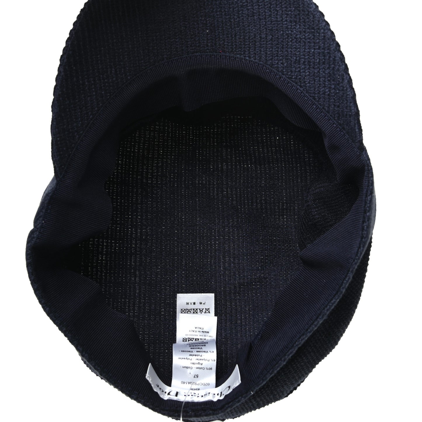 Cotton Baseball Cap 57 Navy