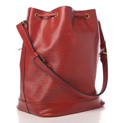 Louis Vuitton Epi Noe Castillan Red 3 of 14