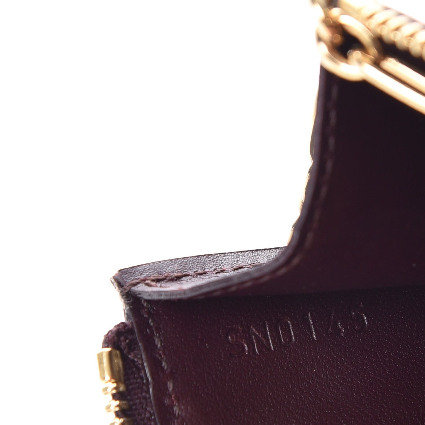 Vernis Key Pouch Amarante