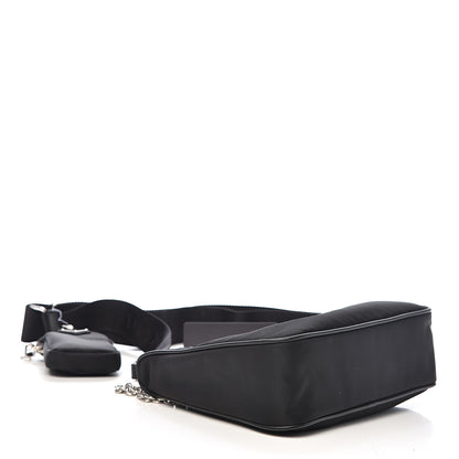 Prada Nylon Re-Edition 2005 Shoulder Bag Black 3 of 11