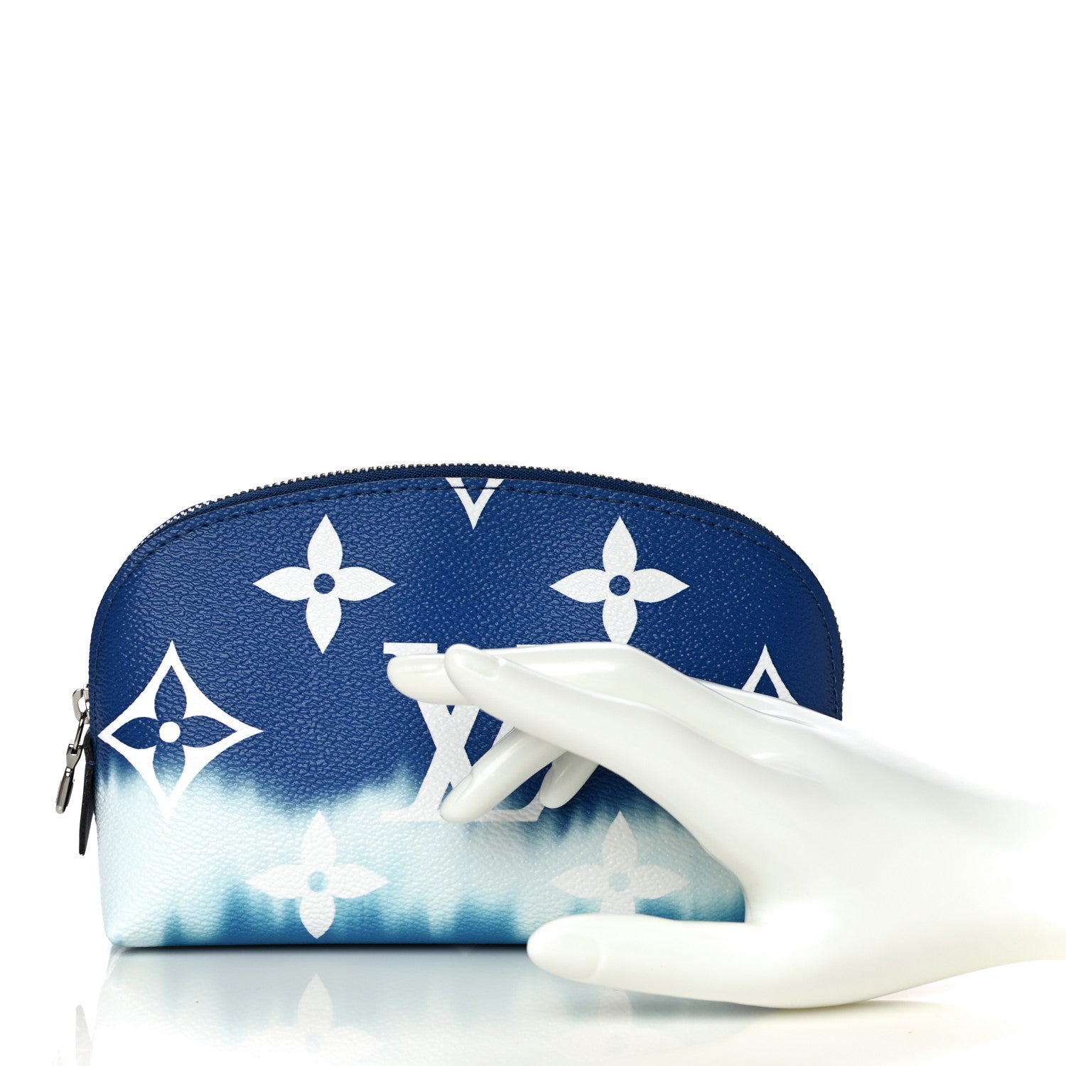 Louis Vuitton Monogram Giant Escale Cosmetic Pouch Blue 2 of 7