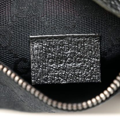 Gucci GG Monogram Double Pocket Belt Bag Black 7 of 11
