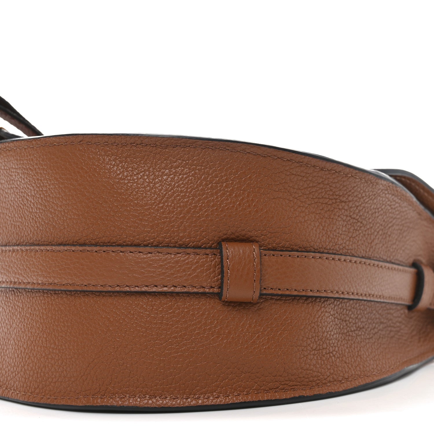 Chloe Calfskin Medium Marcie Round Crossbody Bag Tan 10 of 10