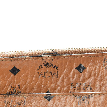 MCM Visetos Original Medium Pouch Cognac 13 of 17