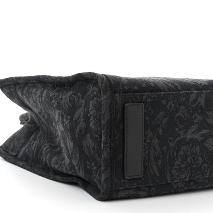 Versace Jacquard Barocco Medium Athena Tote Black 8 of 10