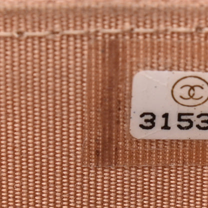 Chanel Lambskin Quilted Small Top Handle Vanity Case With Chain Beige 7 of 11