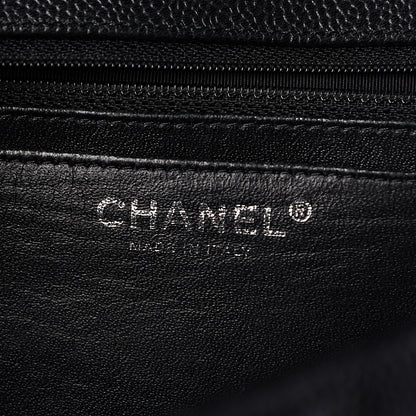 Chanel Caviar Quilted Maxi Single Flap Black 6 of 12