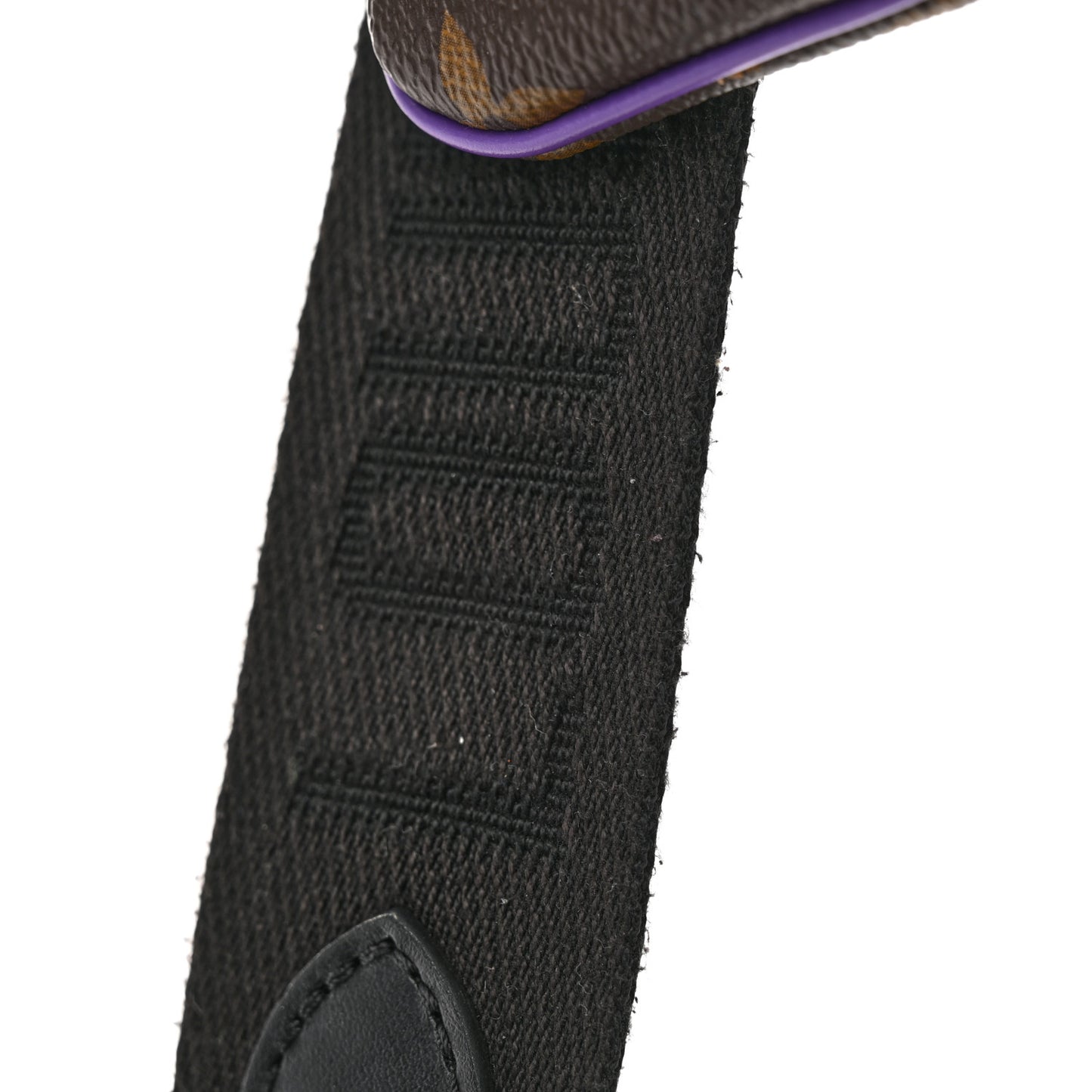 Monogram Macassar Trio Messenger Purple