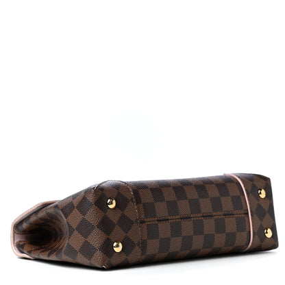 Louis Vuitton Damier Ebene Caissa Clutch Rose Ballerine 3 of 4
