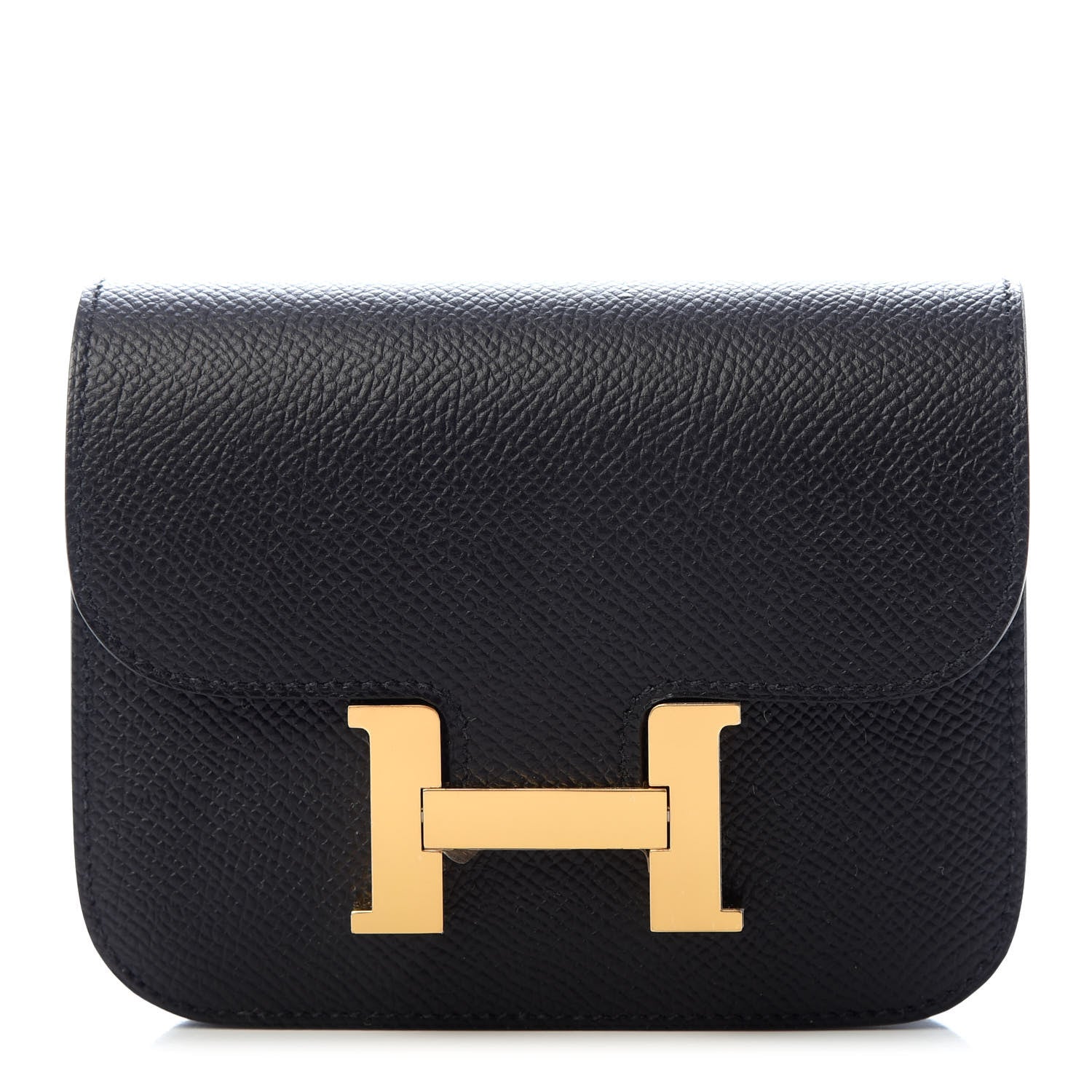 Hermes Epsom Constance Slim Wallet Black 1 of 7