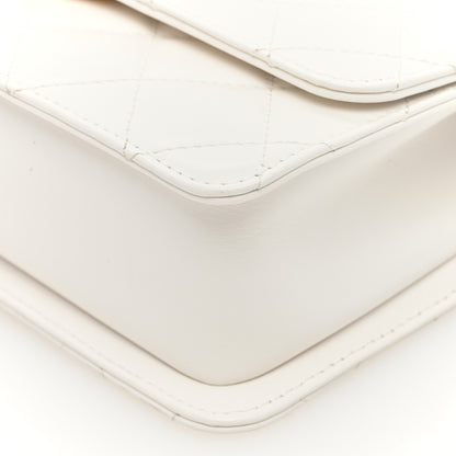 Chanel Calfskin Quilted Perfect Fit Flap White 9 of 9