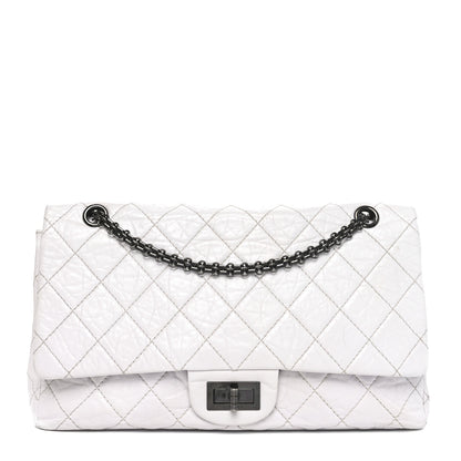 Chanel Aged Calfskin 2.55 Reissue 226 Flap White 1 of 11
