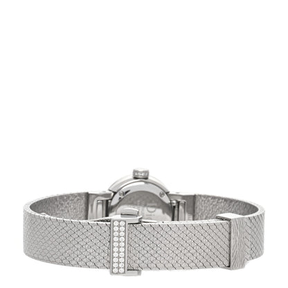 Christian Dior Stainless Steel Diamond Bezel Pink Mother of Pearl 19mm La D De Dior Quartz Watch 3 of 5