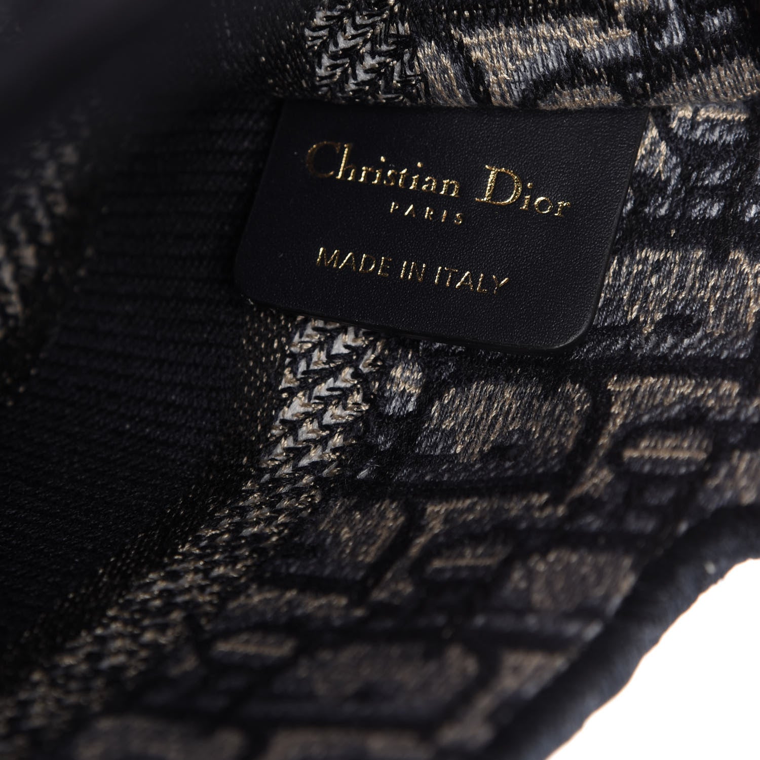 Christian Dior Oblique Mini Book Tote Blue Multicolor 8 of 10