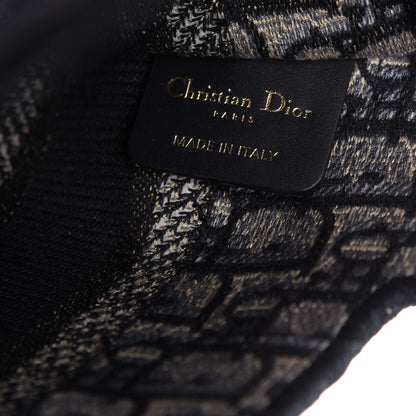 Christian Dior Oblique Mini Book Tote Blue Multicolor 8 of 10