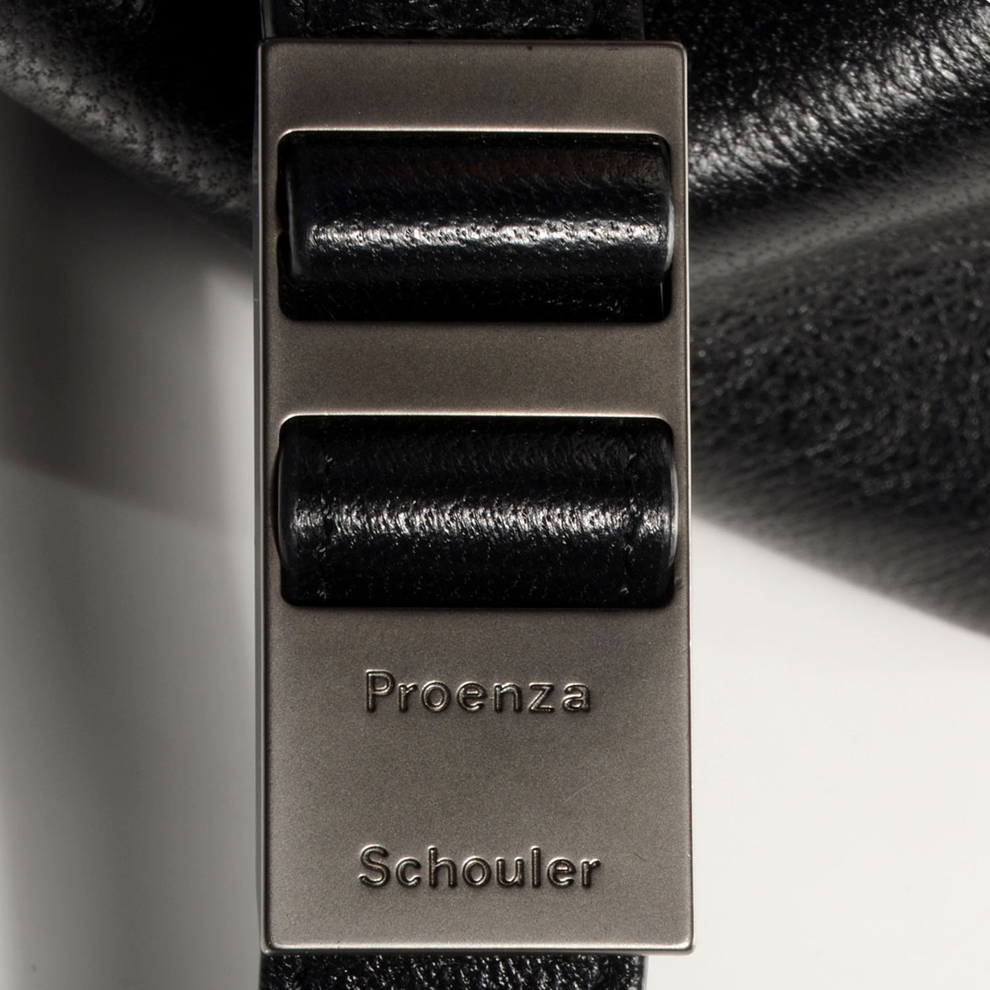 Leather PS1 Backpack Black