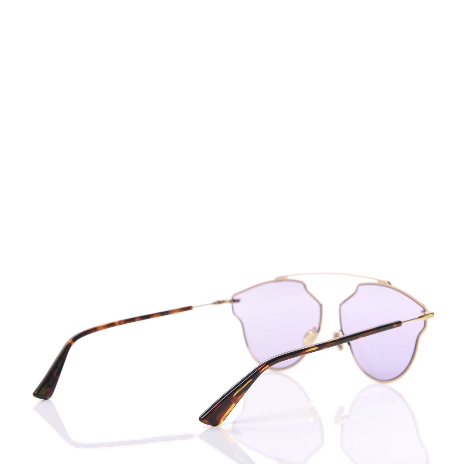 Christian Dior So Real Pop Sunglasses Rose Gold Purple 3 of 8