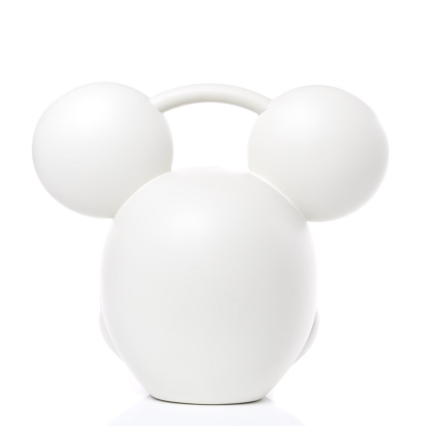 X DISNEY Plastic Mickey Mouse Top Handle Bag White