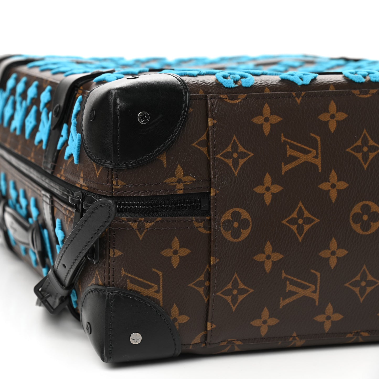 Monogram Tuffetage Soft Trunk Backpack PM Turquoise