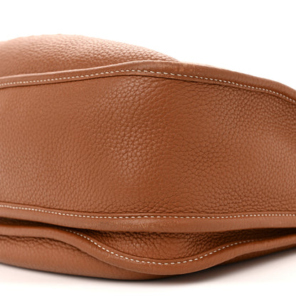 Hermes Taurillon Clemence Evelyne III PM Gold 10 of 14