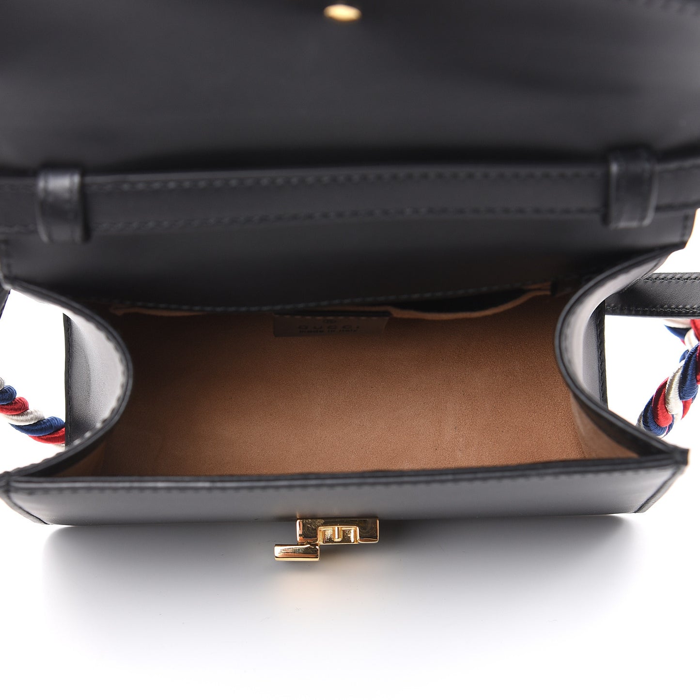 Calfskin Mini Sylvie Top Handle Bag Black