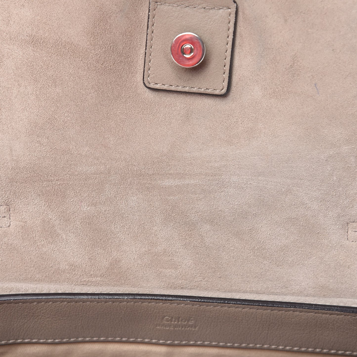 Calfskin Small Faye Day Shoulder Bag Motty Grey