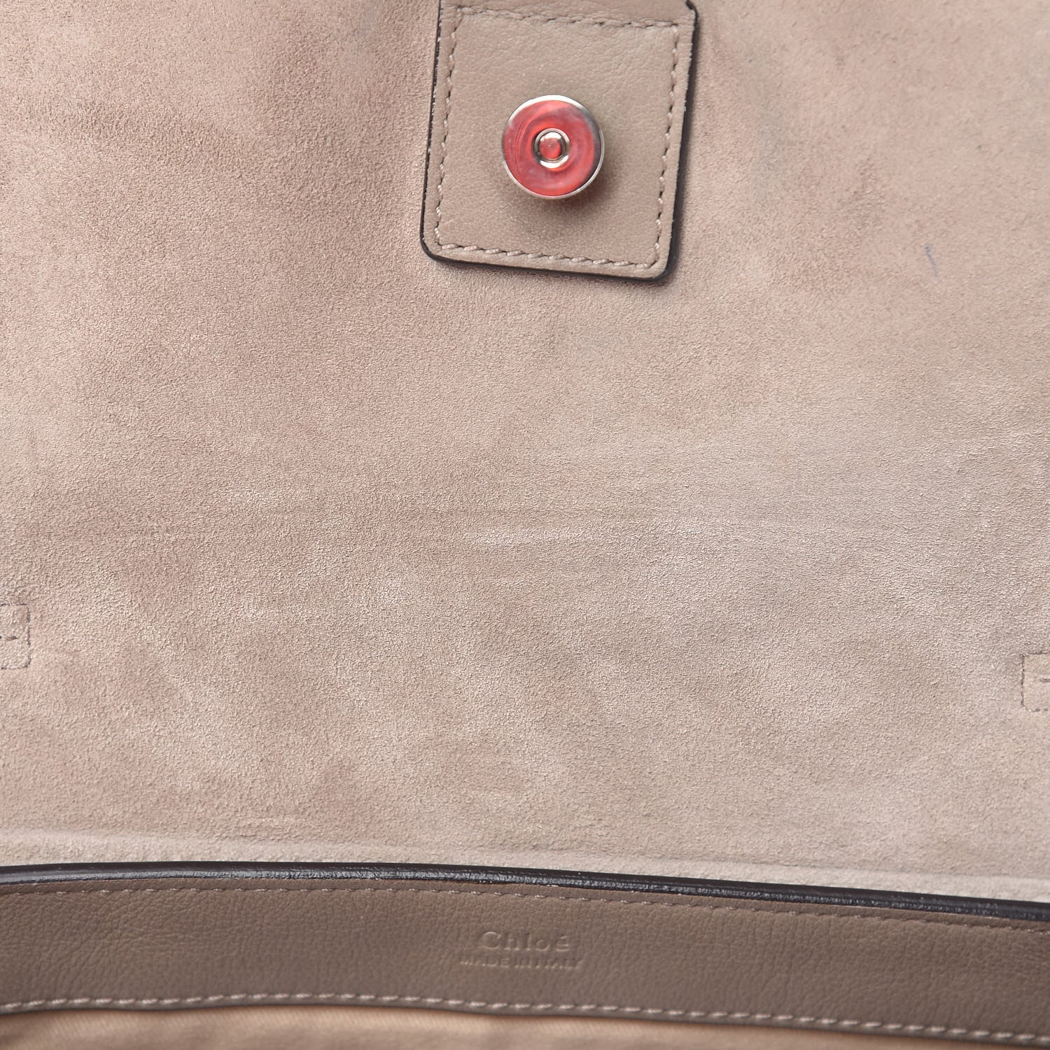 Chloe Calfskin Small Faye Day Shoulder Bag Motty Grey 10 of 16