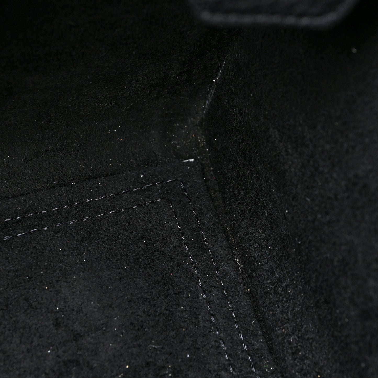 Crisped Calfskin Mini Tie Knot Tote Black