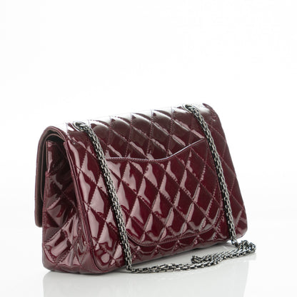 Chanel Patent Quilted 2.55 Reissue 227 Flap Light Burgundy 3 of 8