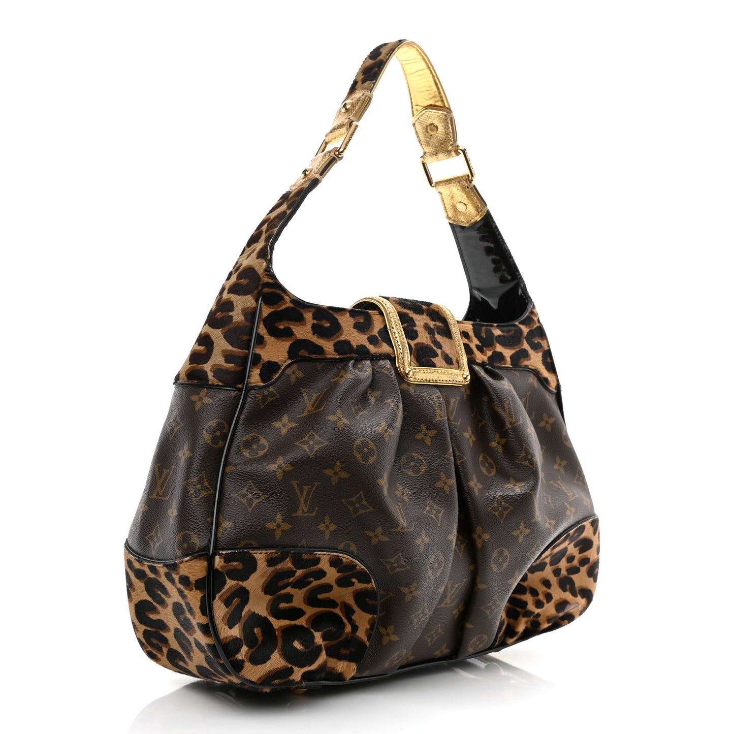 Monogram Leopard Polly