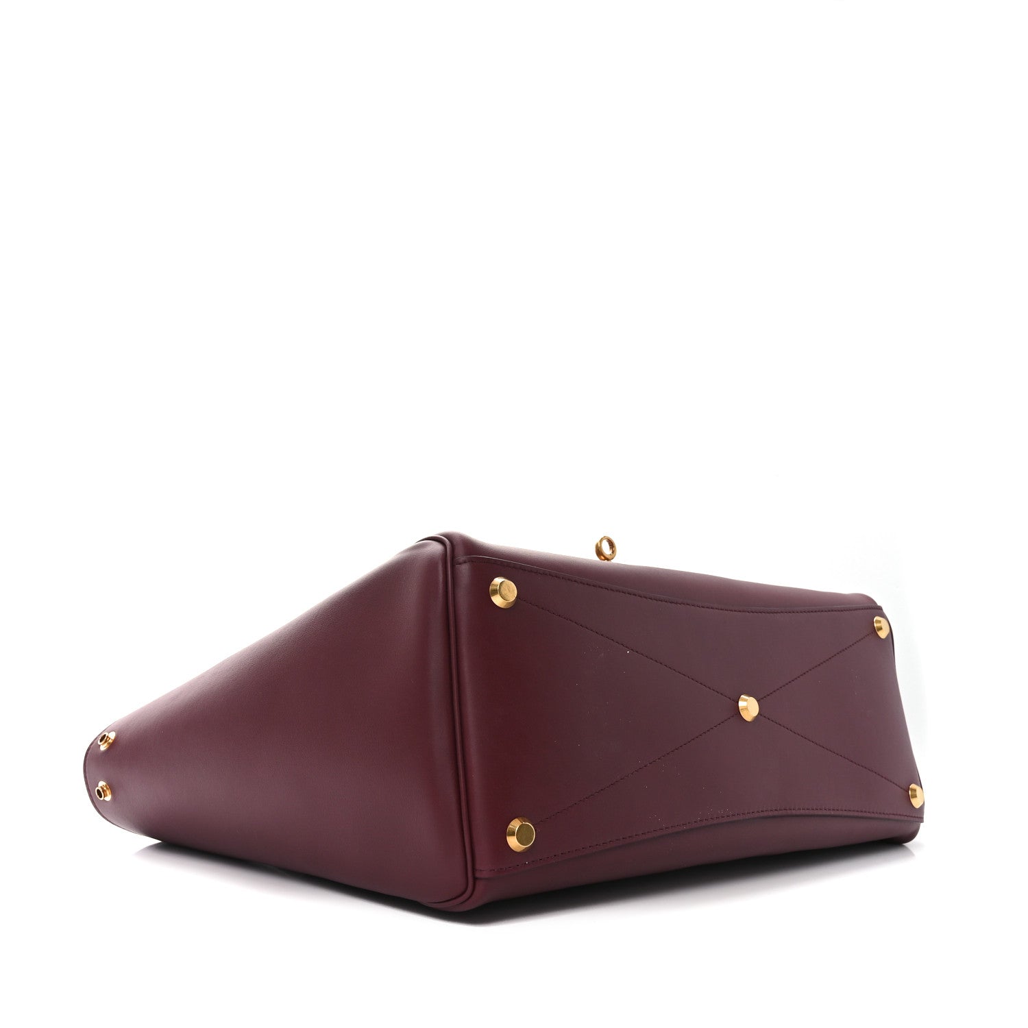 Balenciaga Smooth Calfskin Medium Bel Air Carry All Bag Dark Burgundy 4 of 9