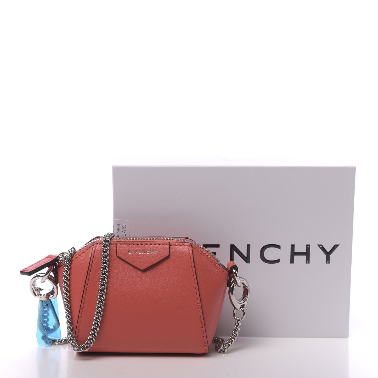 Lambskin Baby Antigona Coral