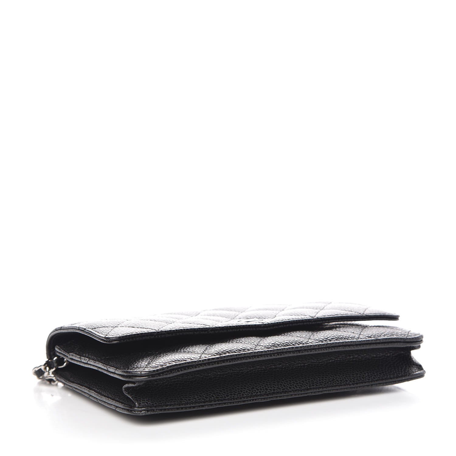 Chanel Caviar Quilted Wallet On Chain WOC Black 4 of 9