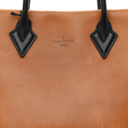 Louis Vuitton Monogram Cuir Orfevre Tote W PM Noisette 8 of 16