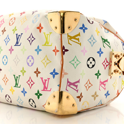 Louis Vuitton Monogram Multicolor Speedy 30 White 9 of 15