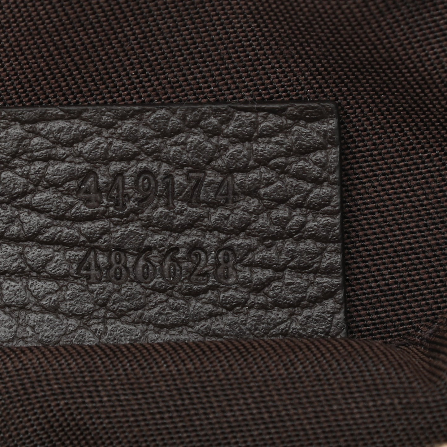 Monogram Belt Bag Dark Brown